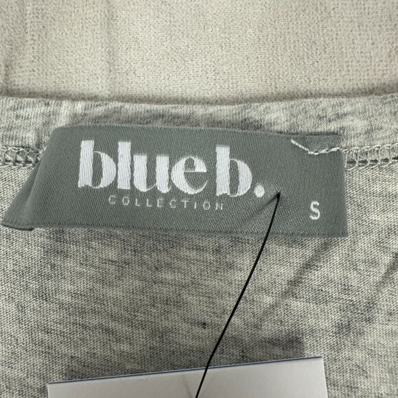 Blue b. Collection Heather Grey T-Shirt With Sequin Cowboy Boots Design Size S - Picture 5 of 7